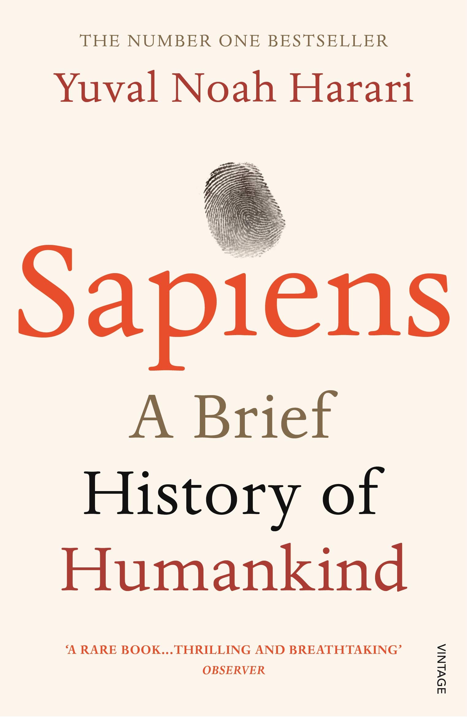 Cover of Sapiens: A Brief History of Humankind