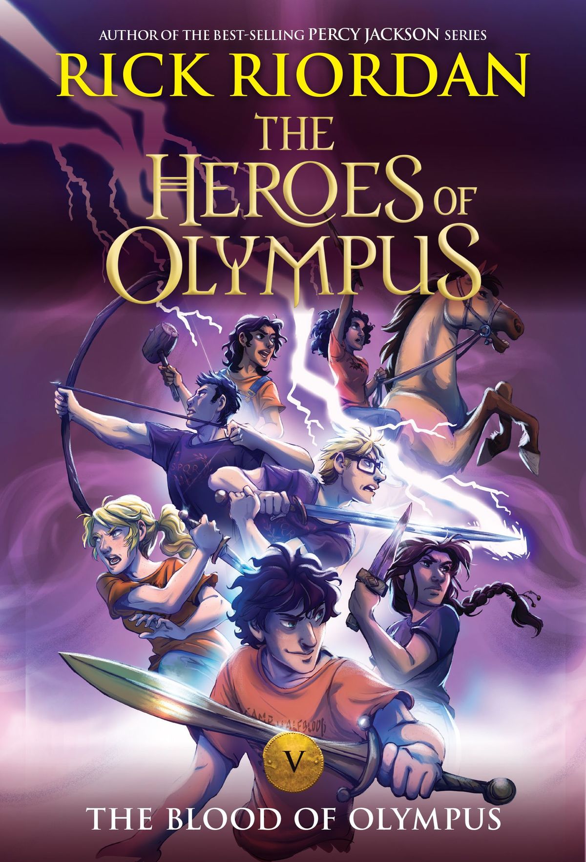 Cover of The Blood of Olympus