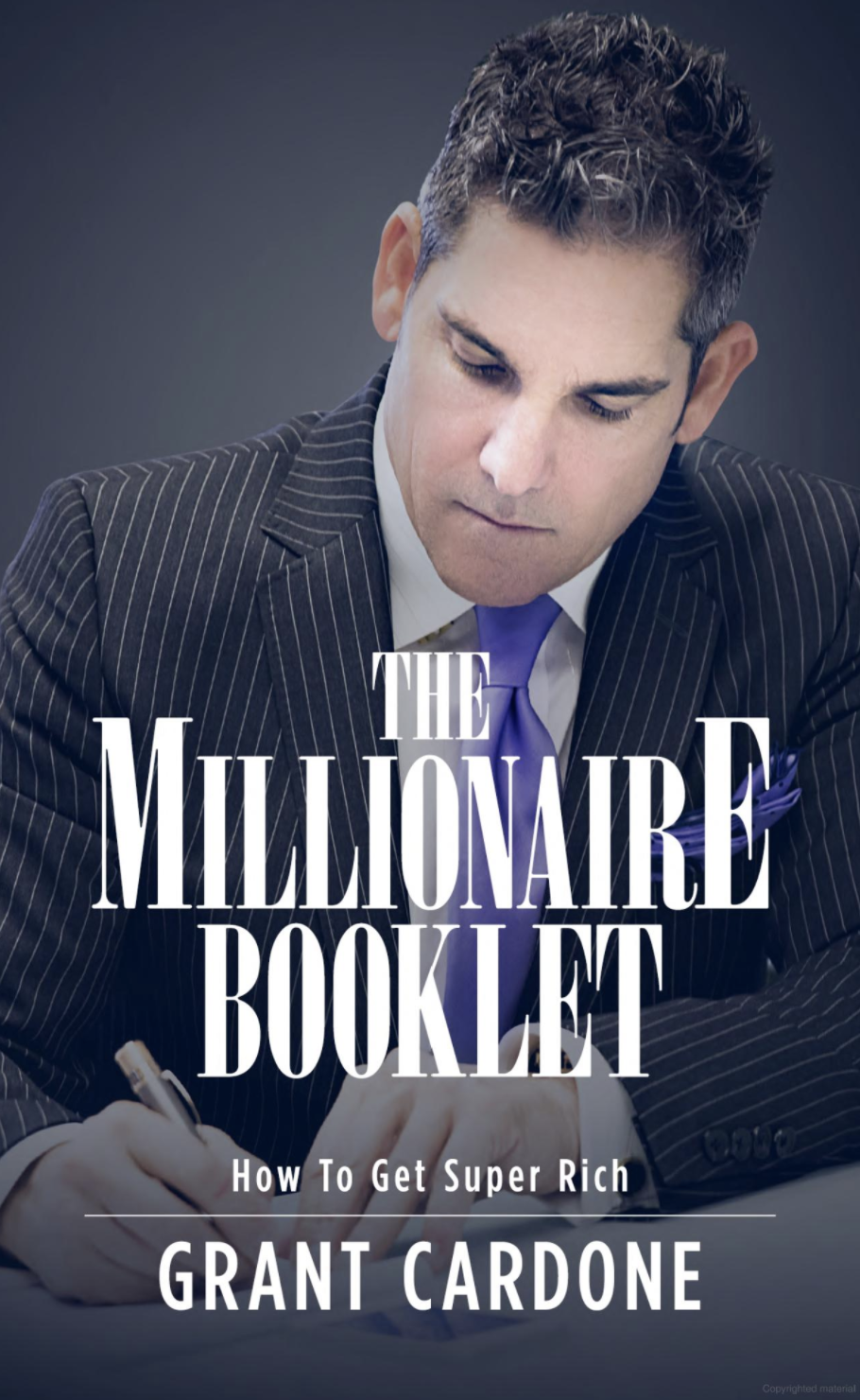 Cover of The Millionaire Booklet